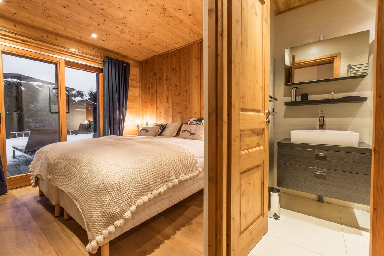 Apartment Au Bon Coin - Luxury Chamonix Hidden Haven, Mont Blanc View, Hot Tub And Garden Exterior foto